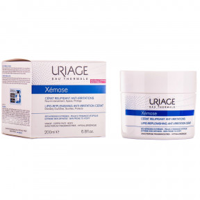 Крем Uriage Xemose Cerat ліпідовідновлюючий насичений, проти подразнень, 200 мл