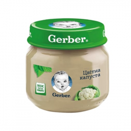 Овощное пюре Gerber Цветная капуста, 80 г