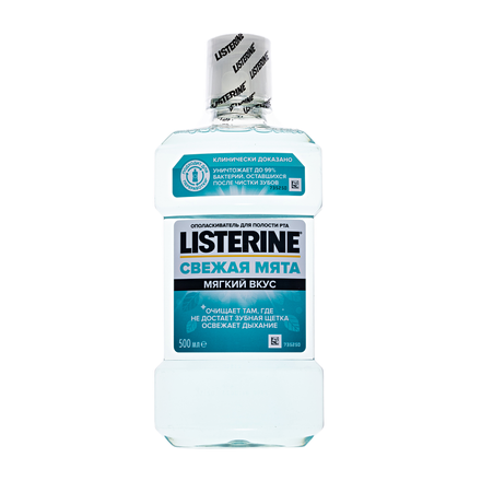 Лістерин ополіскувач Свіжа мята 500 мл (OLD)
