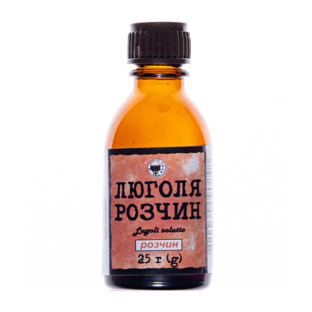 Люголь з гліцерином р-н 25мл