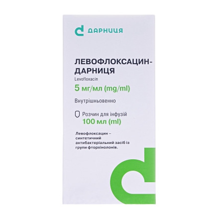 Левофлоксацин-Д 5мг 100мл фл.р-н