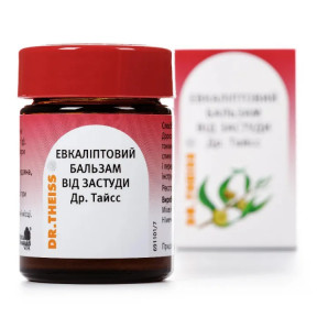 Доктор Тайсс Евкаліптовий бальзам від застуди, 50 г