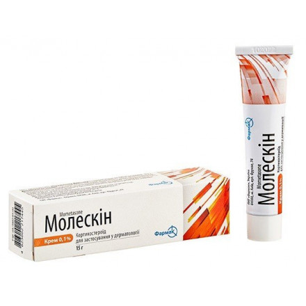 Молескін крем 0,1%, 15 г