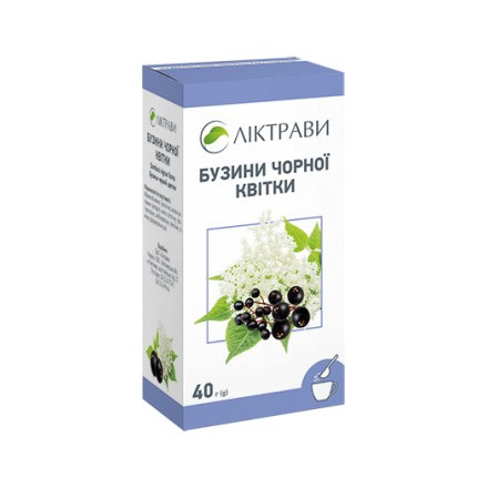 Бузины цветы сбор, 40 г