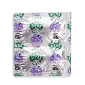 Доктор МОМ льодяники при кашлю з ягідним смаком, 20 шт.