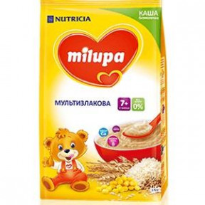 Мілупа каша б/молока 170гр мультизлакова /0034