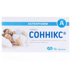 Соннікс табл. 15мг N10