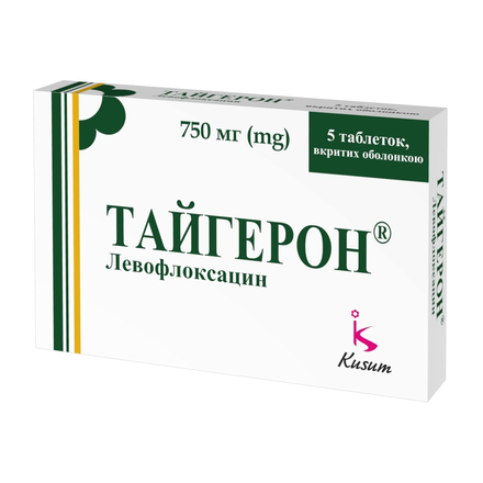 Тайгерон табл.750мг №5