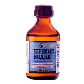 Перекис водню розчин 3%, 40 мл - Вішфа