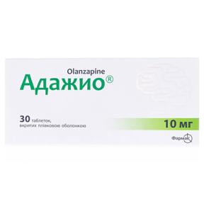 Адажіо табл. 10мг №30