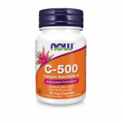 Вітаміни NOW Foods ВІТ С-500 АСКОРБАТ капс. №30 (19110676)