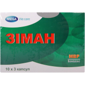 Зіман капсули загальнозміцнюючої та тонізуючої дії, 30 шт.