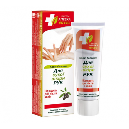 Биокон Дежурная аптека Эколла крем-бальзам для сухой кожи рук, 75 г