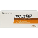 Пірацетам таблетки по 200 мг, 60 шт.