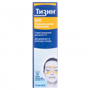 Тізин біо спрей наз.0,1% 10мл