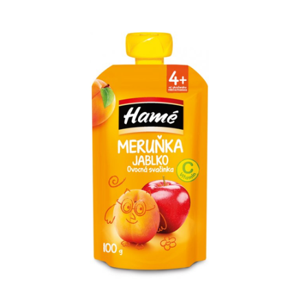 Хаме пюре пауч Яблуко-Абрикос 100г
