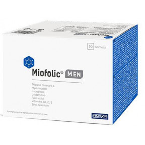 Miofolic Men (Міофолік Мен) дієтична добавка для поліпшення репродуктивної функції чоловіків в саше по 4 г, 30 шт.