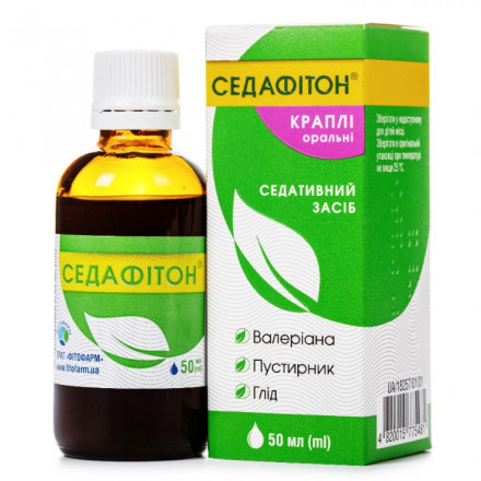 Седафітон краплі оральні седативні, 50 мл