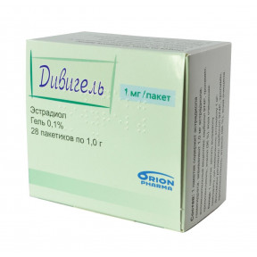 Дивігель гель 0,1%, по 1 г в пакетиках, 28 шт.