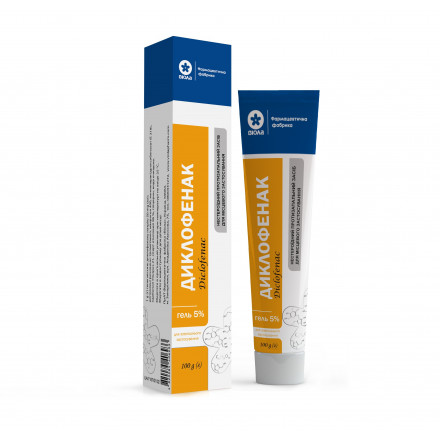 Диклофенак гель 5%, 100 г - ПрАТ ФФ Віола