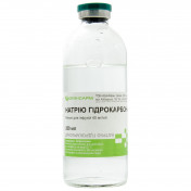 Натрію гідрокарбонат розчин для інфузій 4%, 200 мл