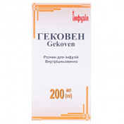 Гековен розчин для інфузій, 200 мл