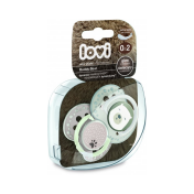 Пустушка силіконова динамічна Lovi I love, 22/866, 0-3 місяці, 2 шт