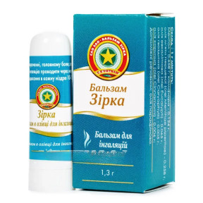 Зірка бальзам для інгаляції в олівці, 1,3 г