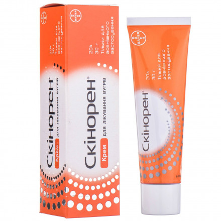 Скінорен крем від вугрів 20%, 30 г