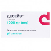 Десейз табл.п/о 1000мг №30