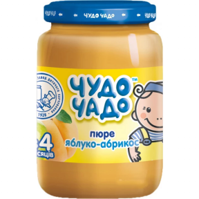 Чудо-чадо пюре яблуко/абрикос 170г