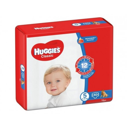 Підгузки Huggies Classic 5 (11-25кг) №40